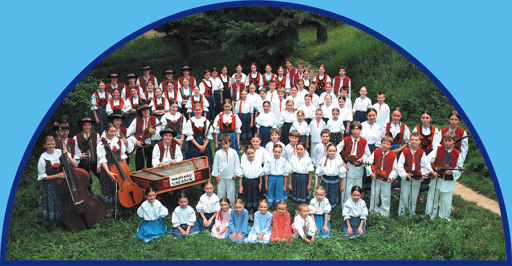 The children ethnical ensemble Brnnsk Valek
